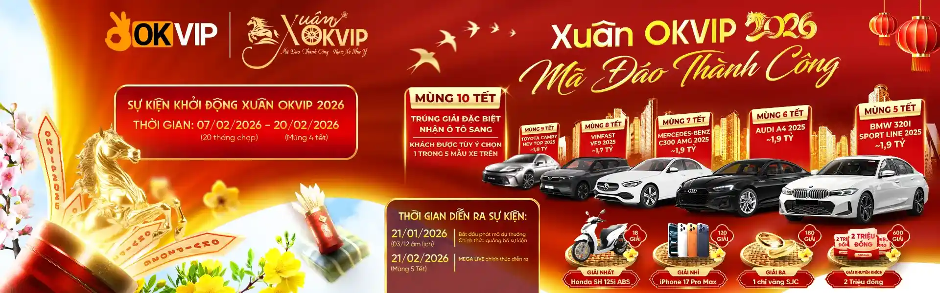 Banner xuân 2026 78WIN OKVIP